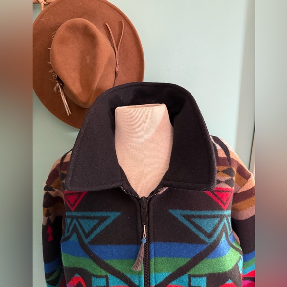 Pendleton Aztec Wool Jacket size M - Picture 7 of 8